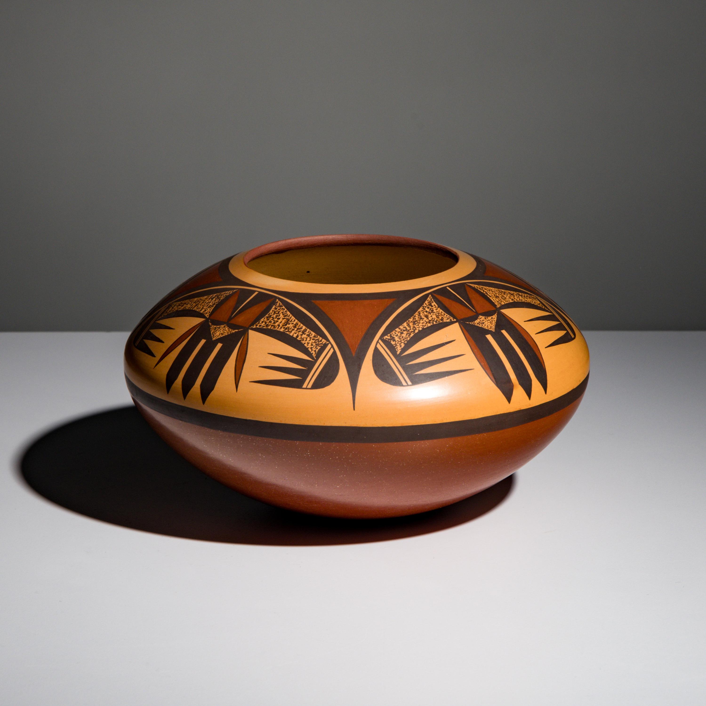 Steve Lucas (Hopi-Tewa, b. 1955) — Polychrome Pottery Jar