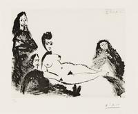 Jacqueline, en Maja nue, avec la Célestine (from Séries 347 ), 1968