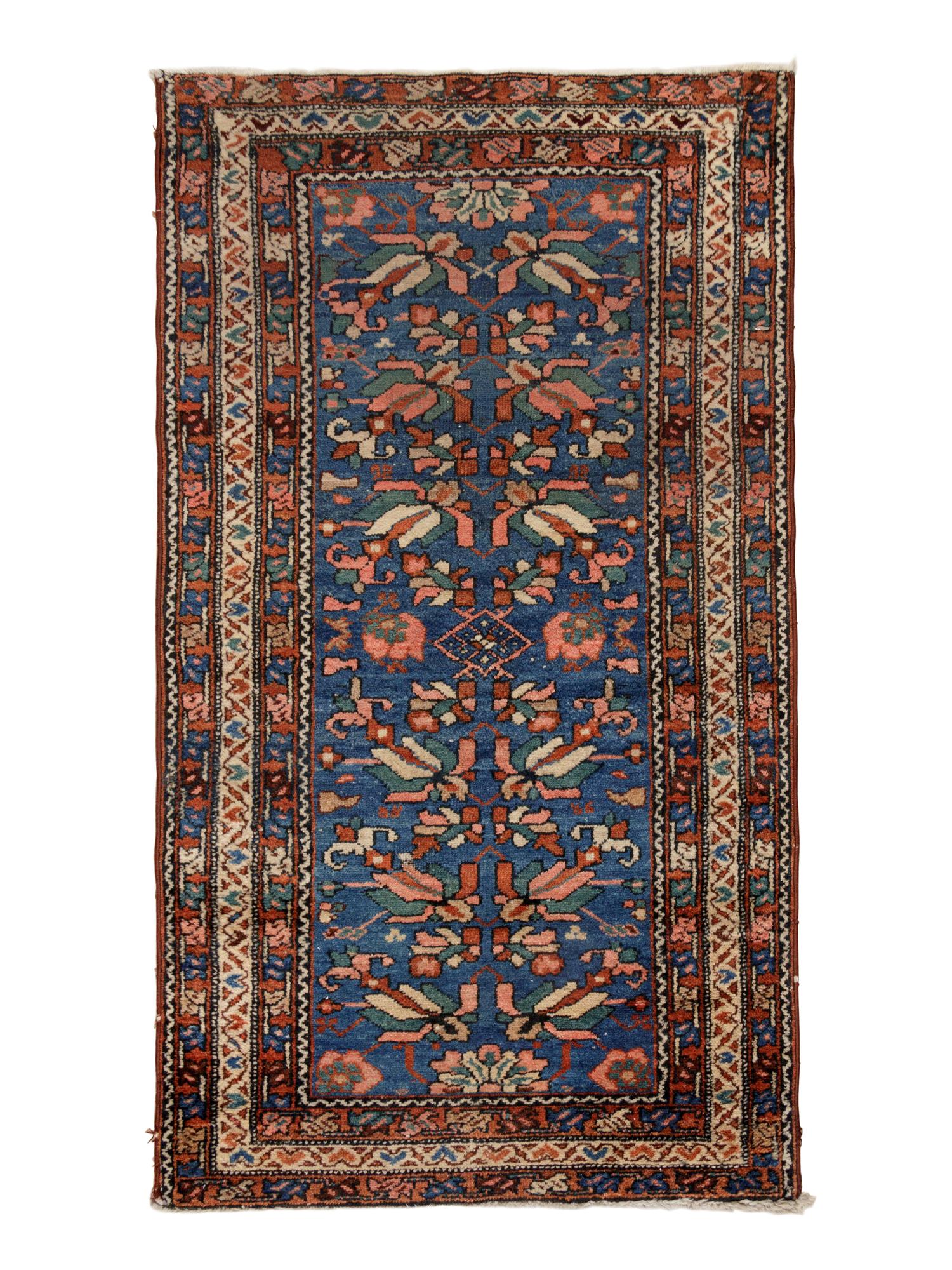 A Hamadan Wool Rug