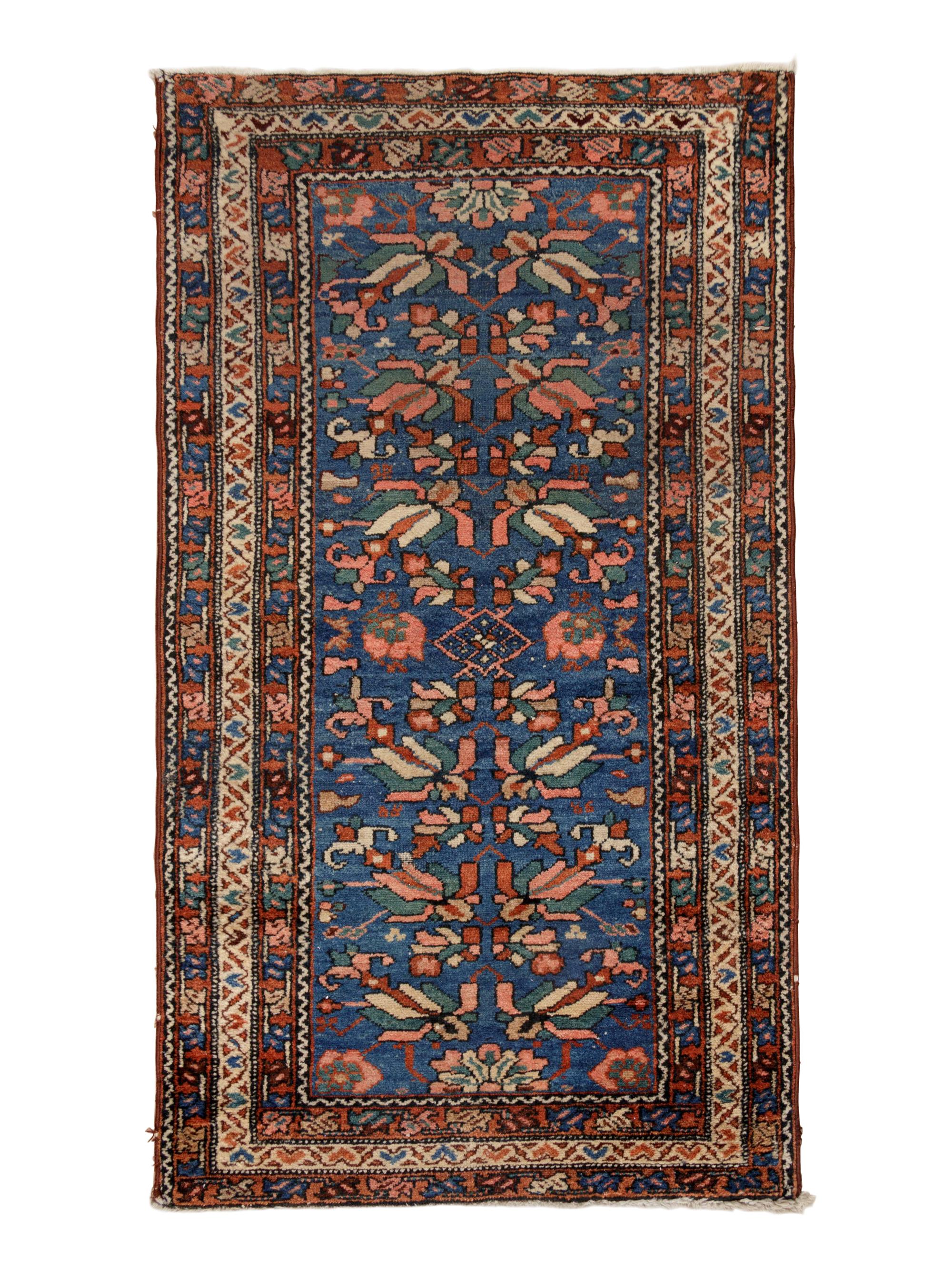 A Hamadan Wool Rug