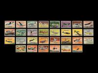 A Near Set of 1952 Topps Wings Cards (198/200)