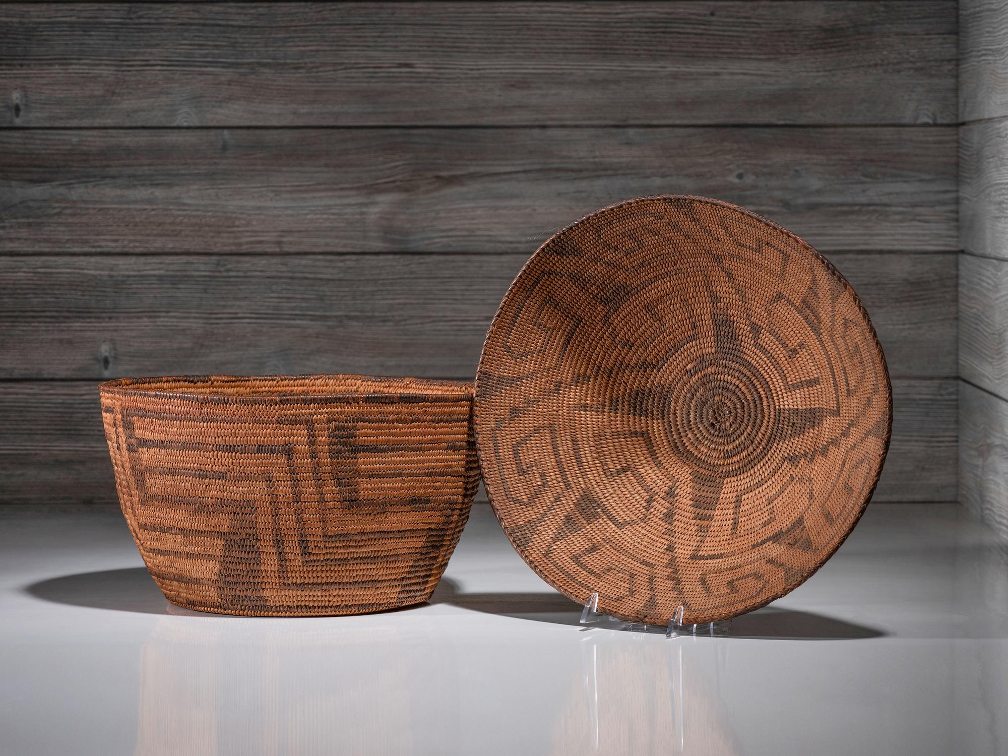 Akimel O'odham Baskets