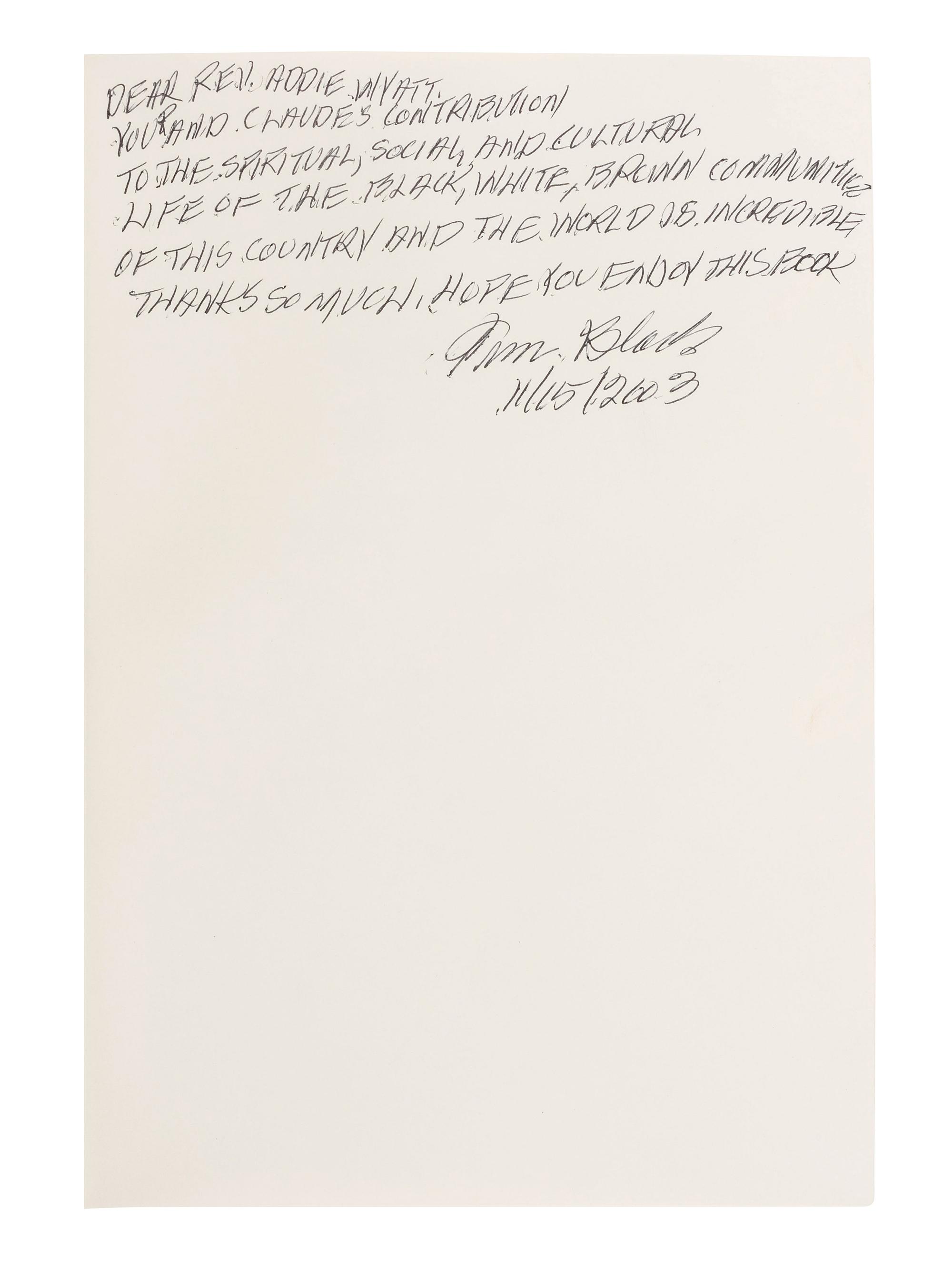 [AFRICAN AMERICANA]. -- [WYATT, Addie l. (1924-2012), her copies]. A group of three books INSCRIBED to labor leader and civil rights activist Addie Wyatt.