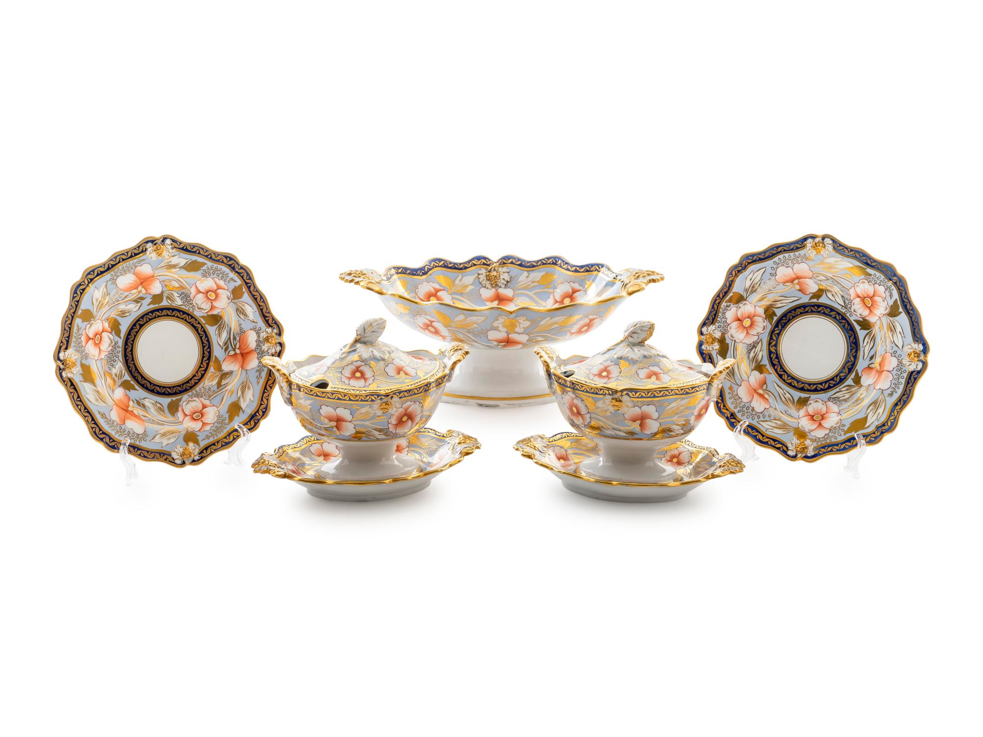 A Ridgway Porcelain Dessert Service — C. 1815