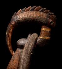 A Senufo Wood Bird Figure
