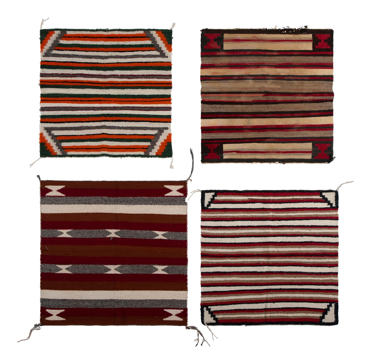 A Group of Single Saddle Blankets