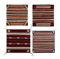 A Group of Single Saddle Blankets