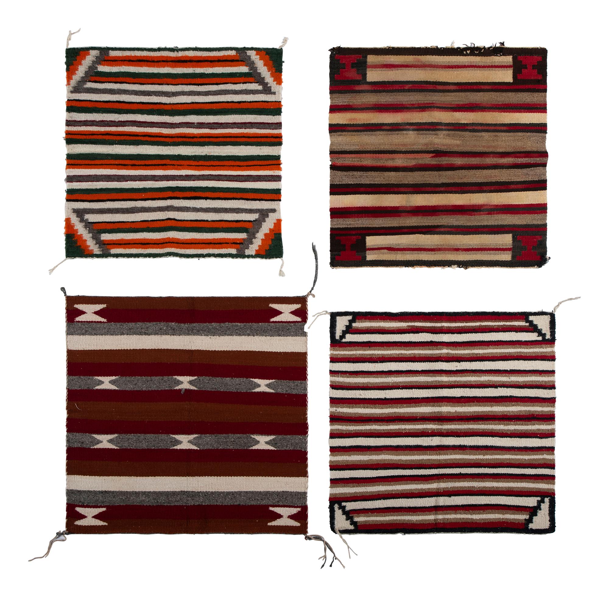 A Group of Single Saddle Blankets