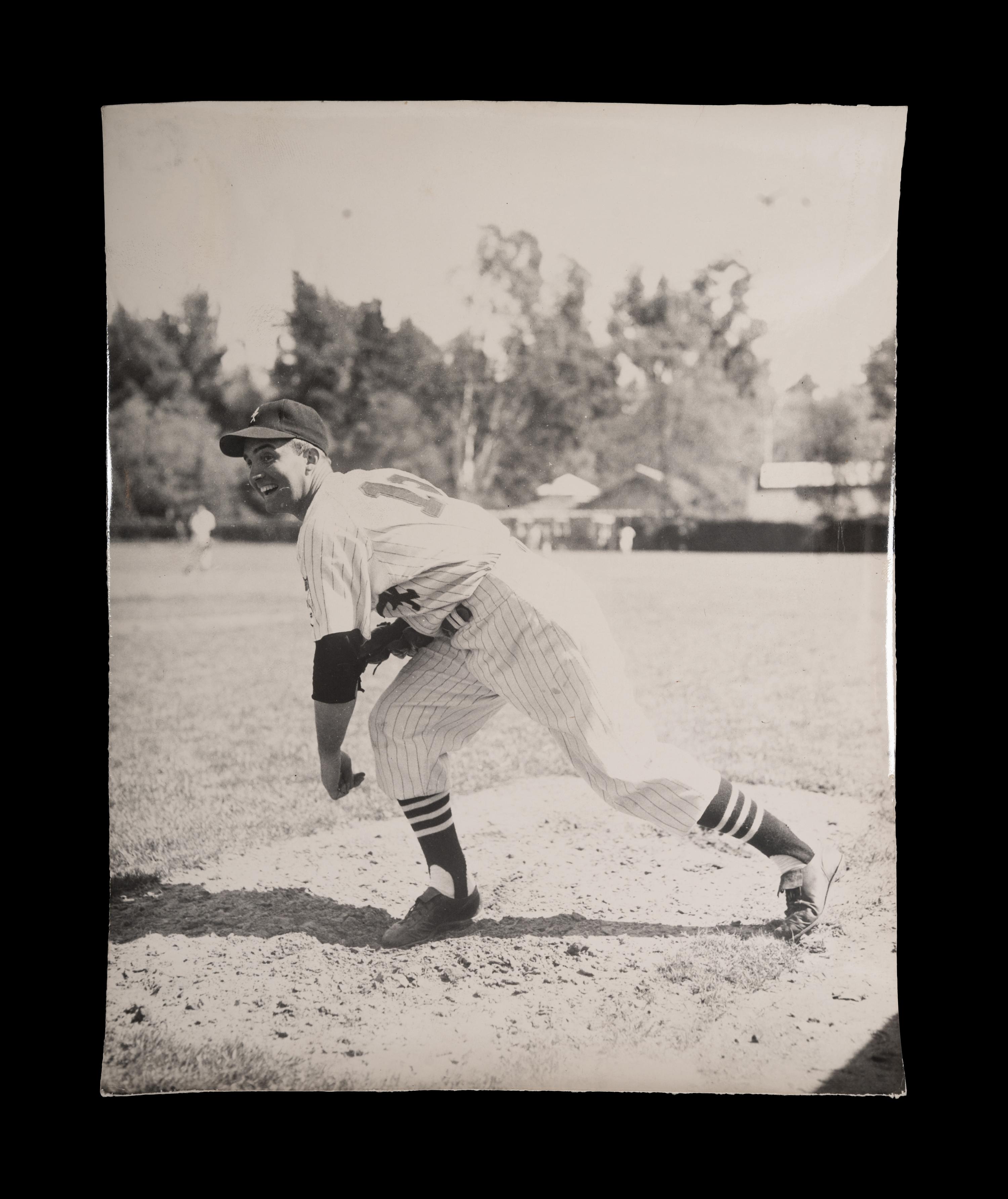 A Group of 1950s Comiskey Park Chicago White Sox Signed Type One Photographs and Ephemera Including Nellie Fox Signed Photograph,