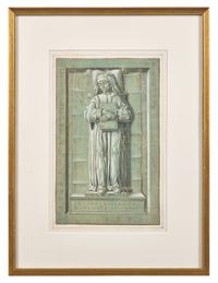 Study for the Tomb of the Humanist Niccolò Perotti