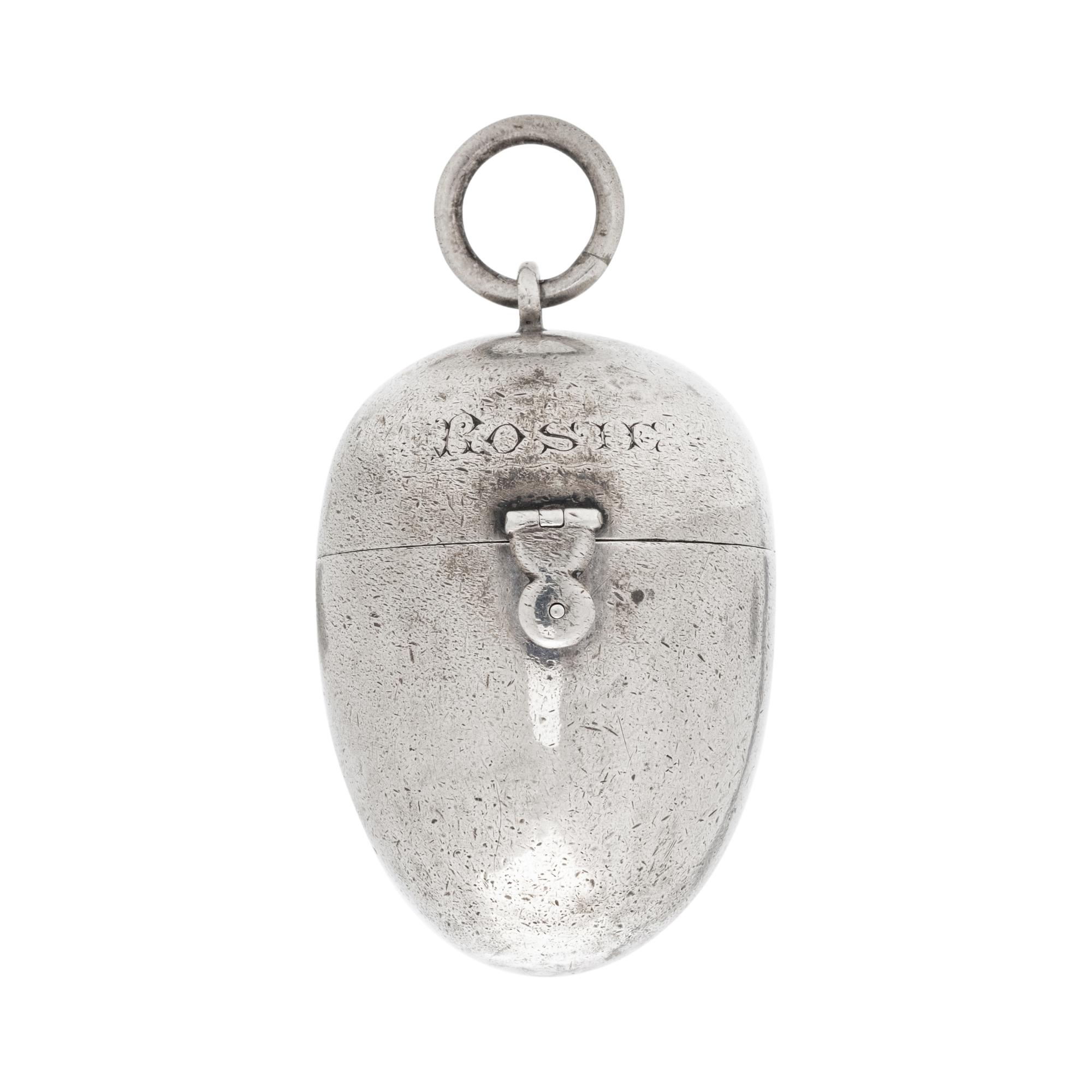THORNILL & CO., SILVER SEWING KIT PENDANT