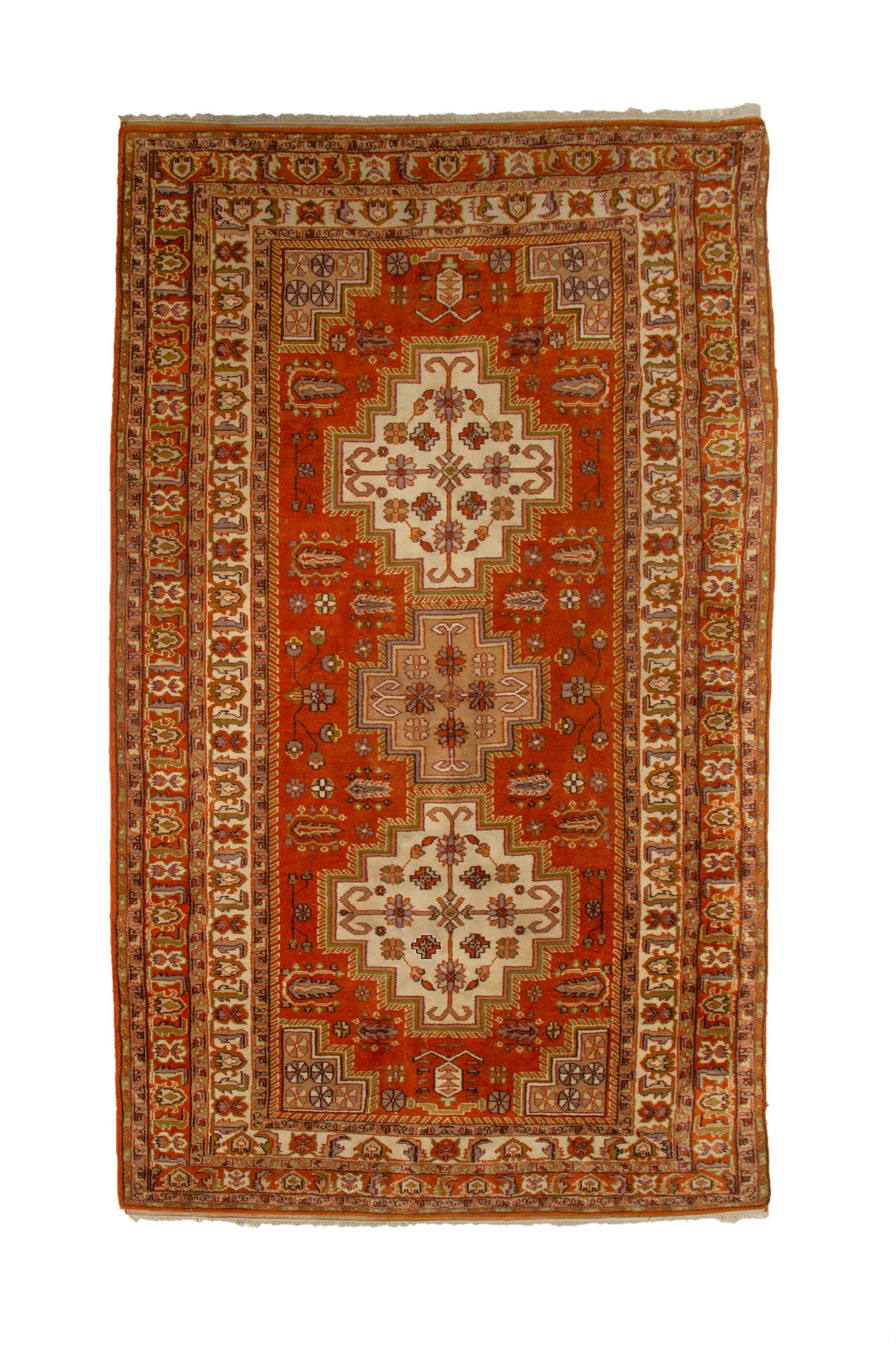 An Indian Kashmir Wool Rug