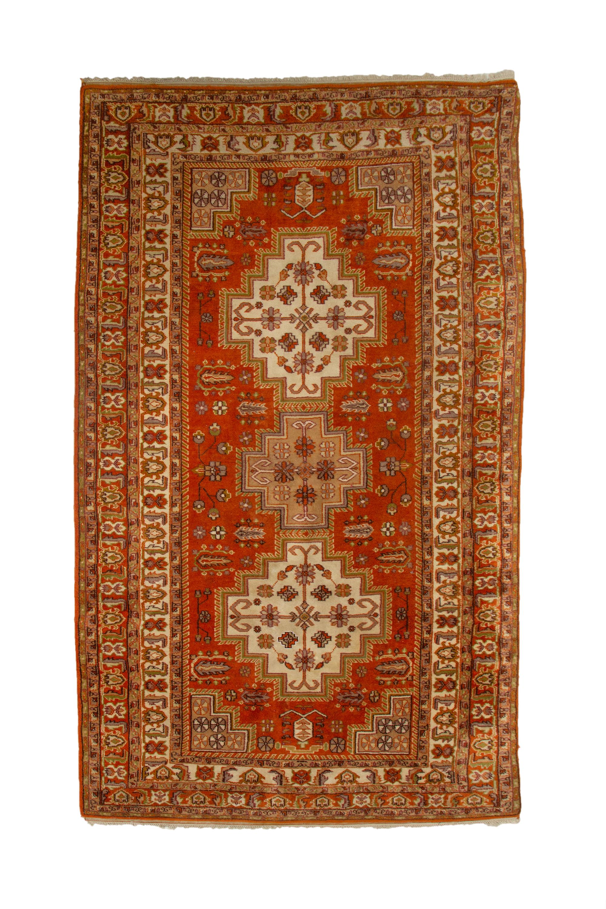 An Indian Kashmir Wool Rug
