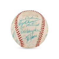 A 1985 Los Angeles Dodgers Team Signed Autograph Baseball (Beckett Authentication Services)