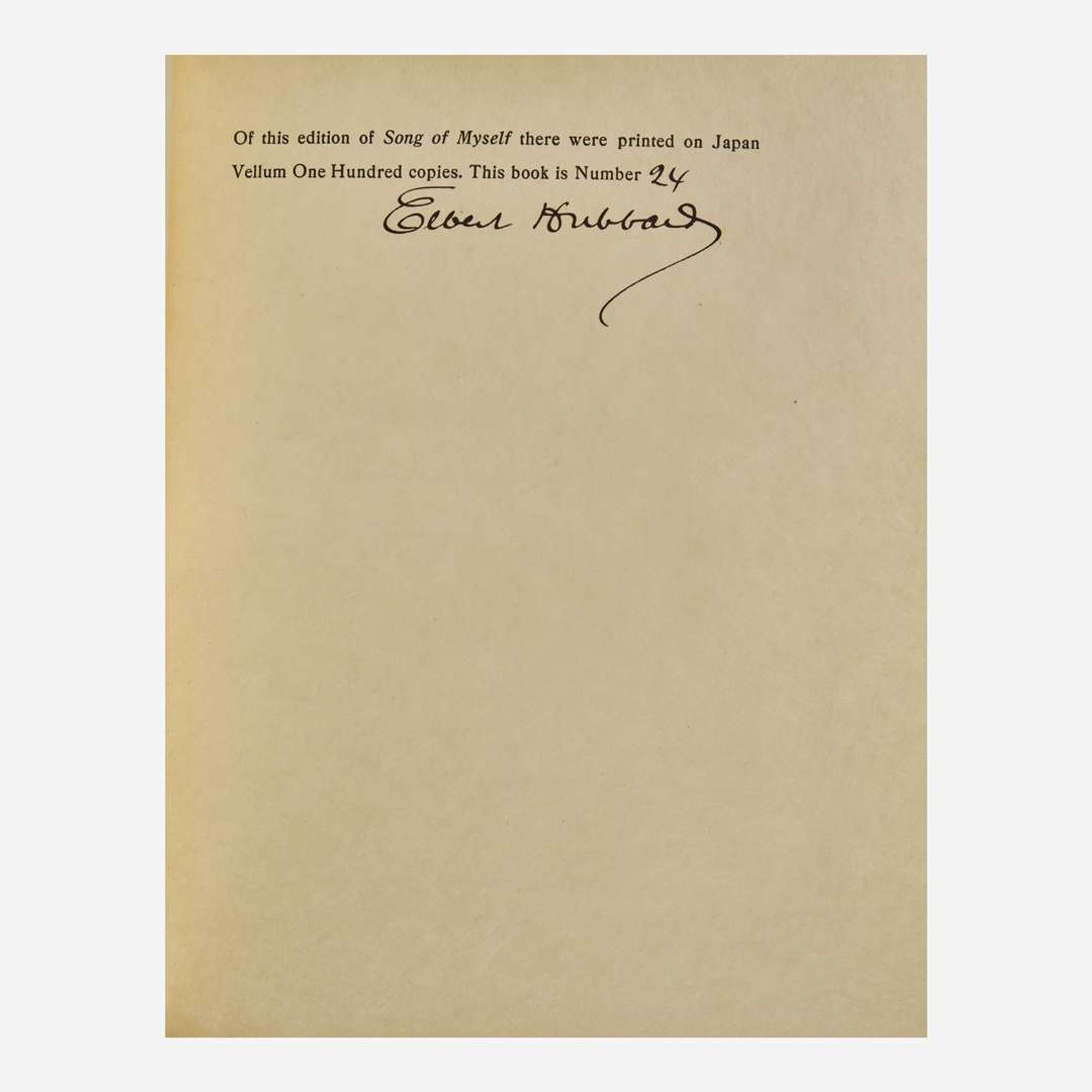 [Literature] Whitman, Walt Song Of Myself