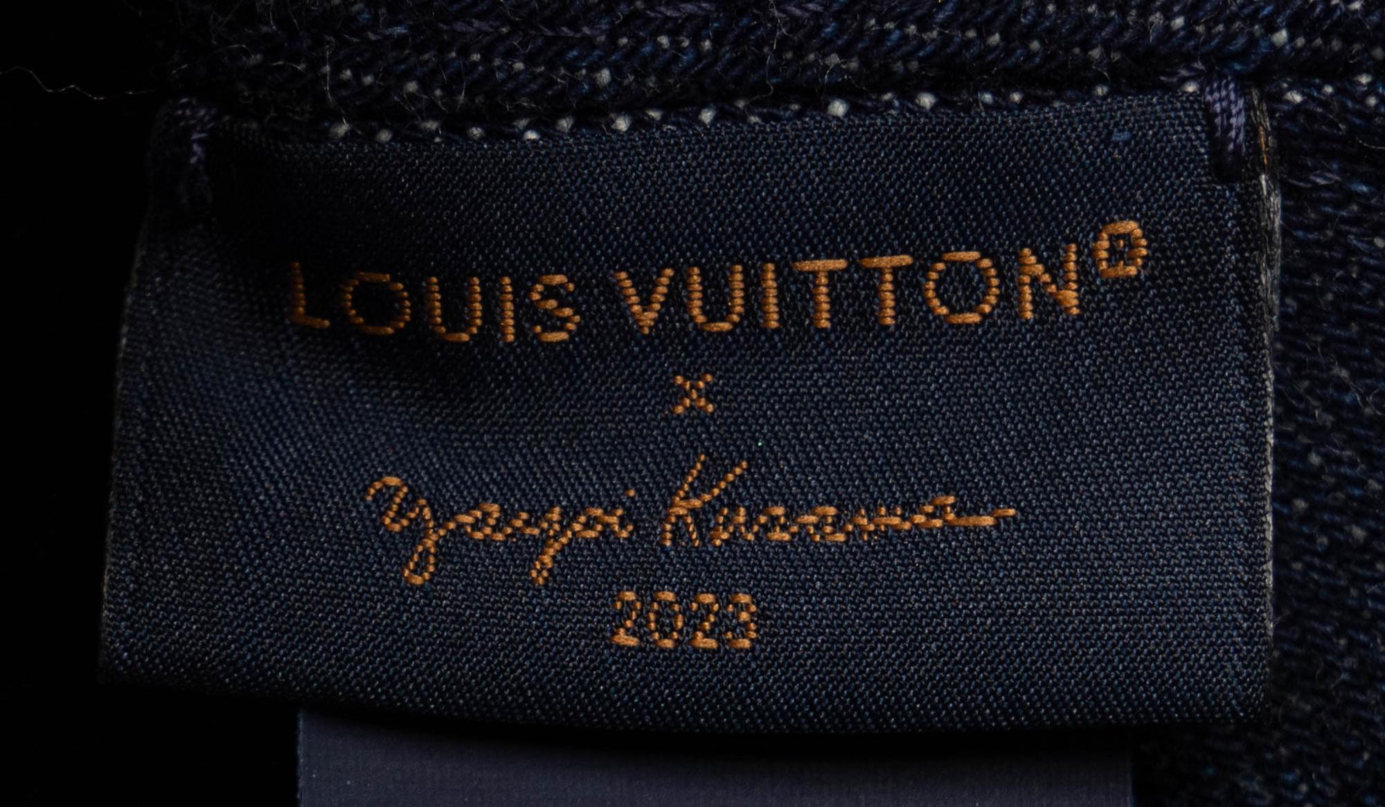 Louis Vuitton x Yayoi Kusama, Infinity Dot Denim Bucket Hat