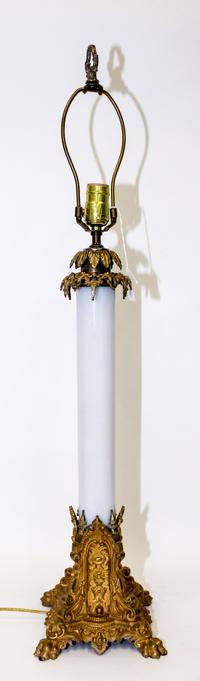 A Neoclassical Style Lamp Height 41 inches.