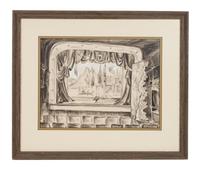 Curtain and Wings, Opera House, Telluride, CO , 1962