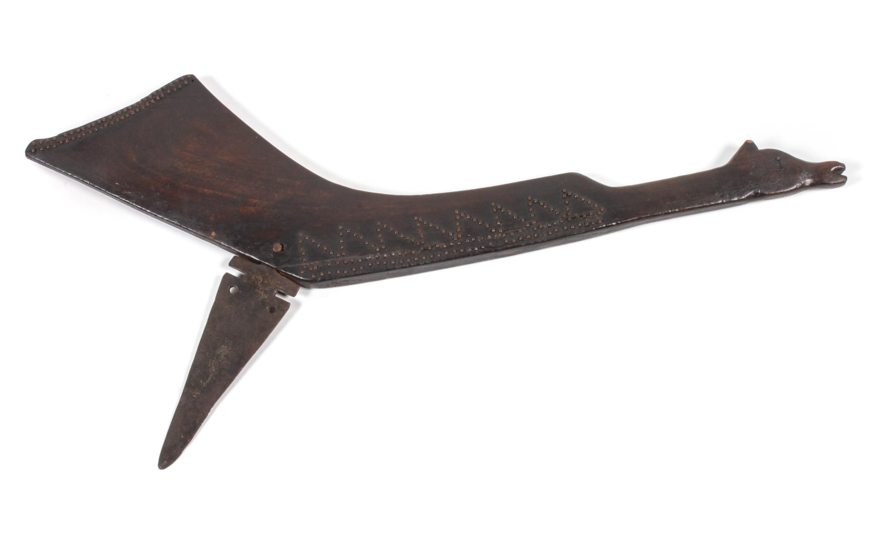 Prairie Gunstock Club Length 25 inches — 19th Century
