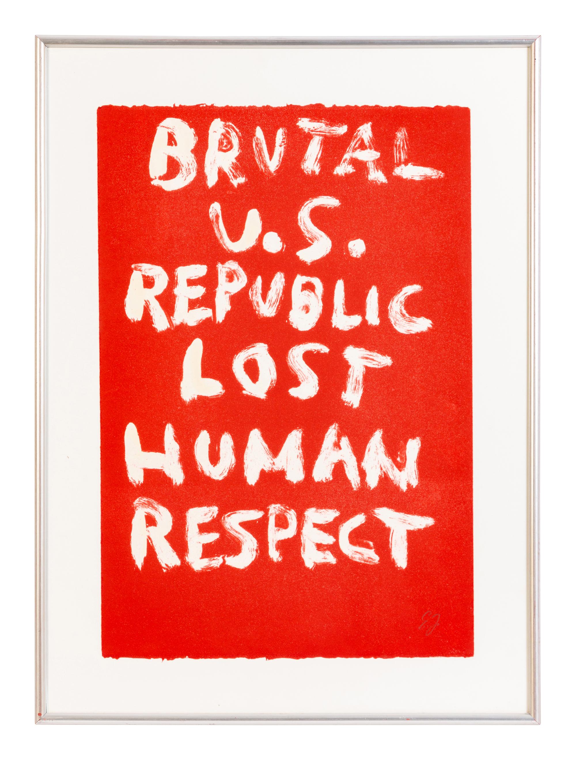 Brutal U.S. Republic Lost Human Respect , circa 1995
