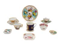 A Group of German Porcelain Articles