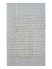 [ENSLAVEMENT & ABOLITION]. A group of 4 documents identified to the Carr and Tebbs families of Virginia, incl. references to the manumission and sale of enslaved persons.