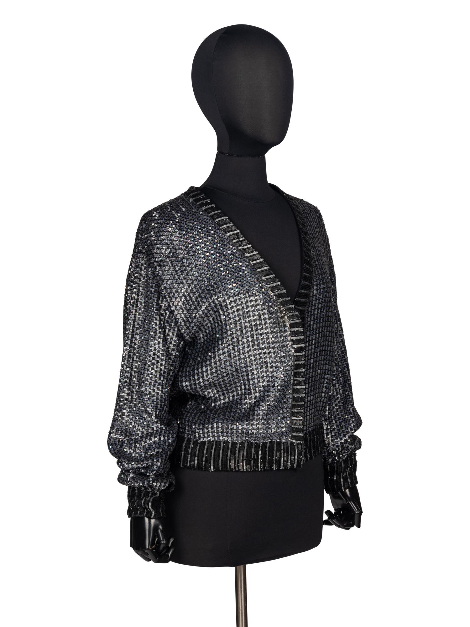 Karl Lagerfeld Sequined Cardigan