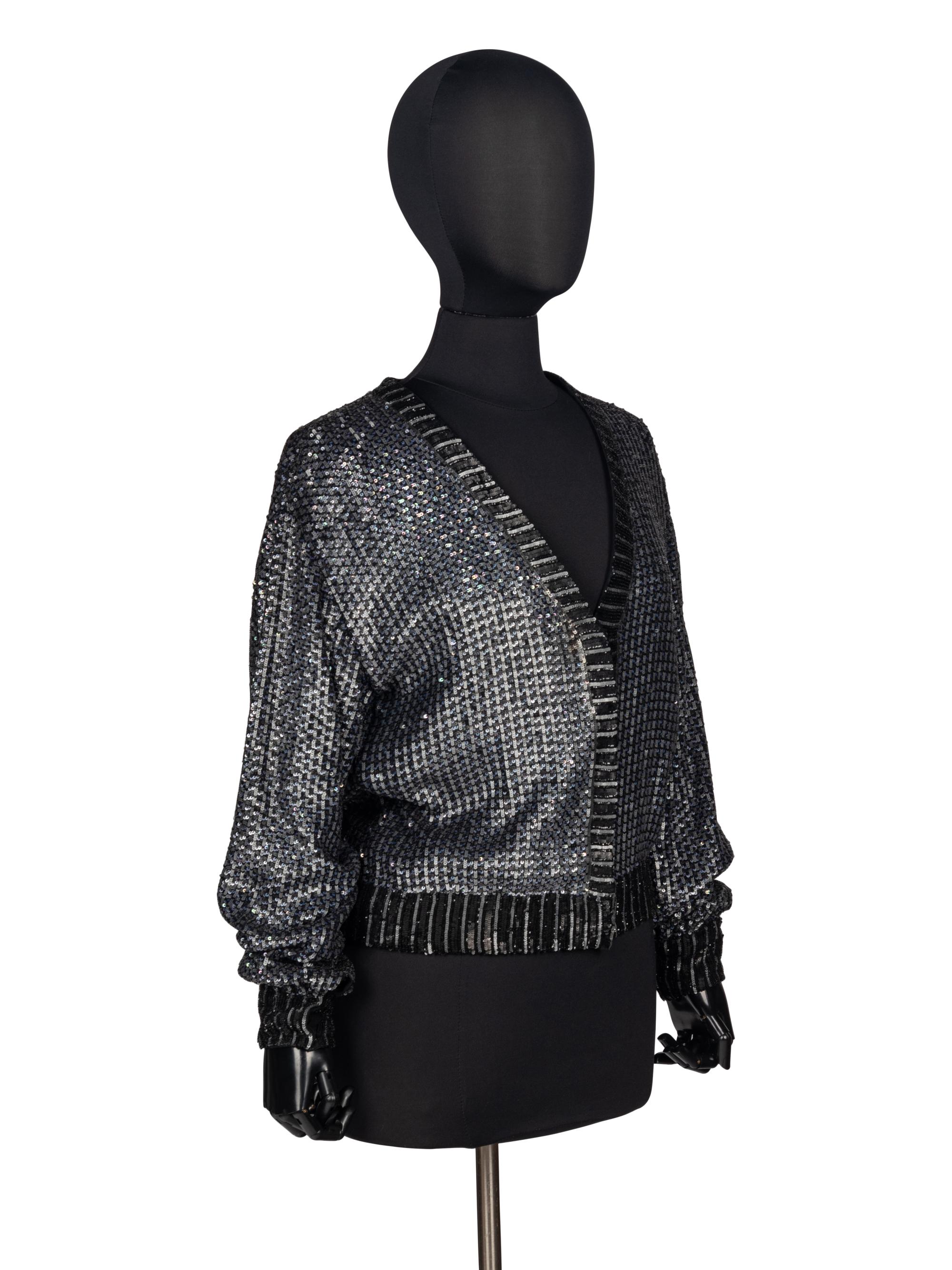 Karl Lagerfeld Sequined Cardigan