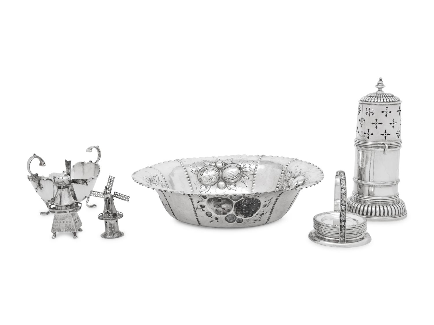A Group of English, Continental and American Silver Articles