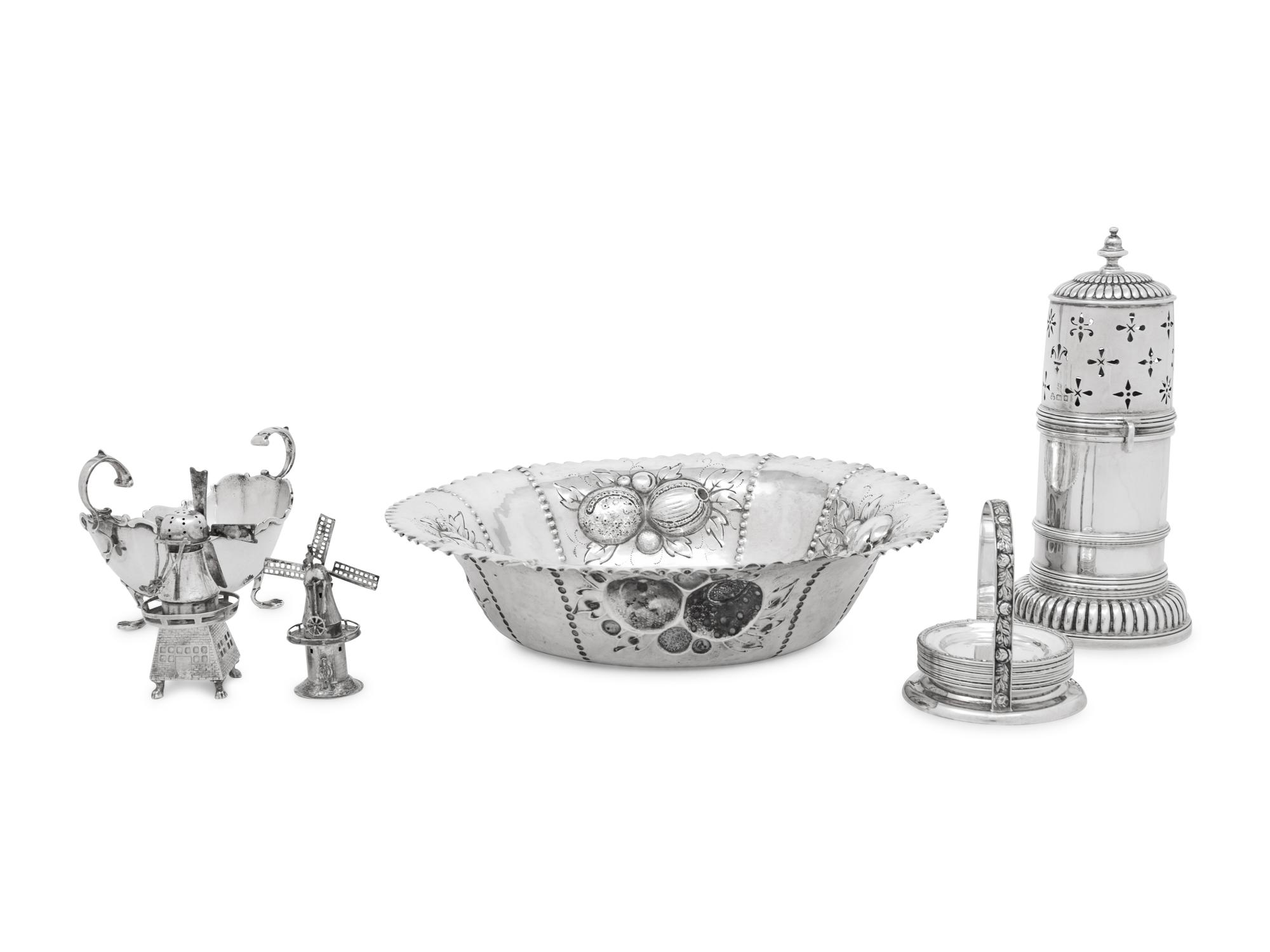 A Group of English, Continental and American Silver Articles