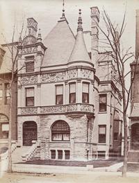(CHICAGO) PHOTO ALBUM. Three photo albums with 229 linen-backed photos of Chicago and the Midwest.