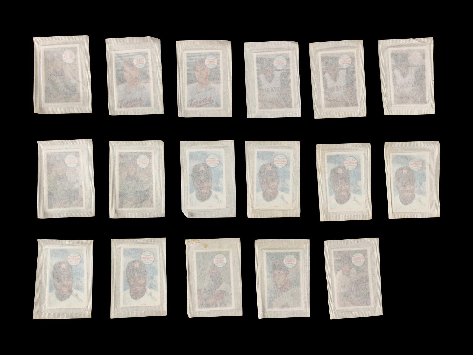 A Collection of 1960s Odd Ball Baseball Cards Including Mickey Mantle and Multiple Hall of Famers