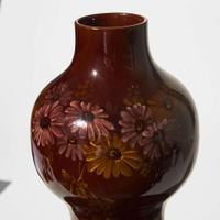 A Monumental Wedgwood Magnolia Ware Vase UK, circa 1895
