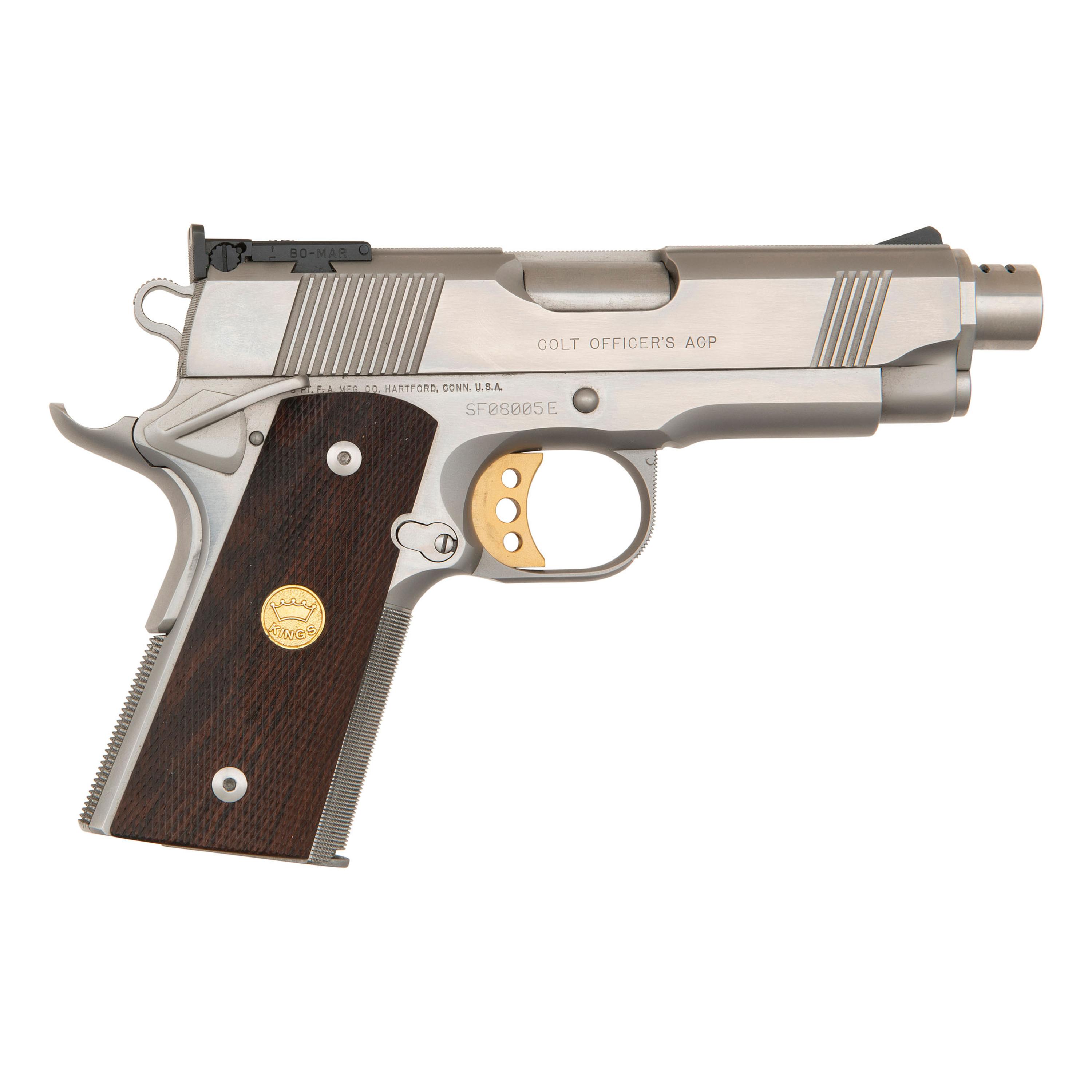 *Colt MKIV Series 80 Officer's ACP Pistol Customized by King's Custom Gunworks