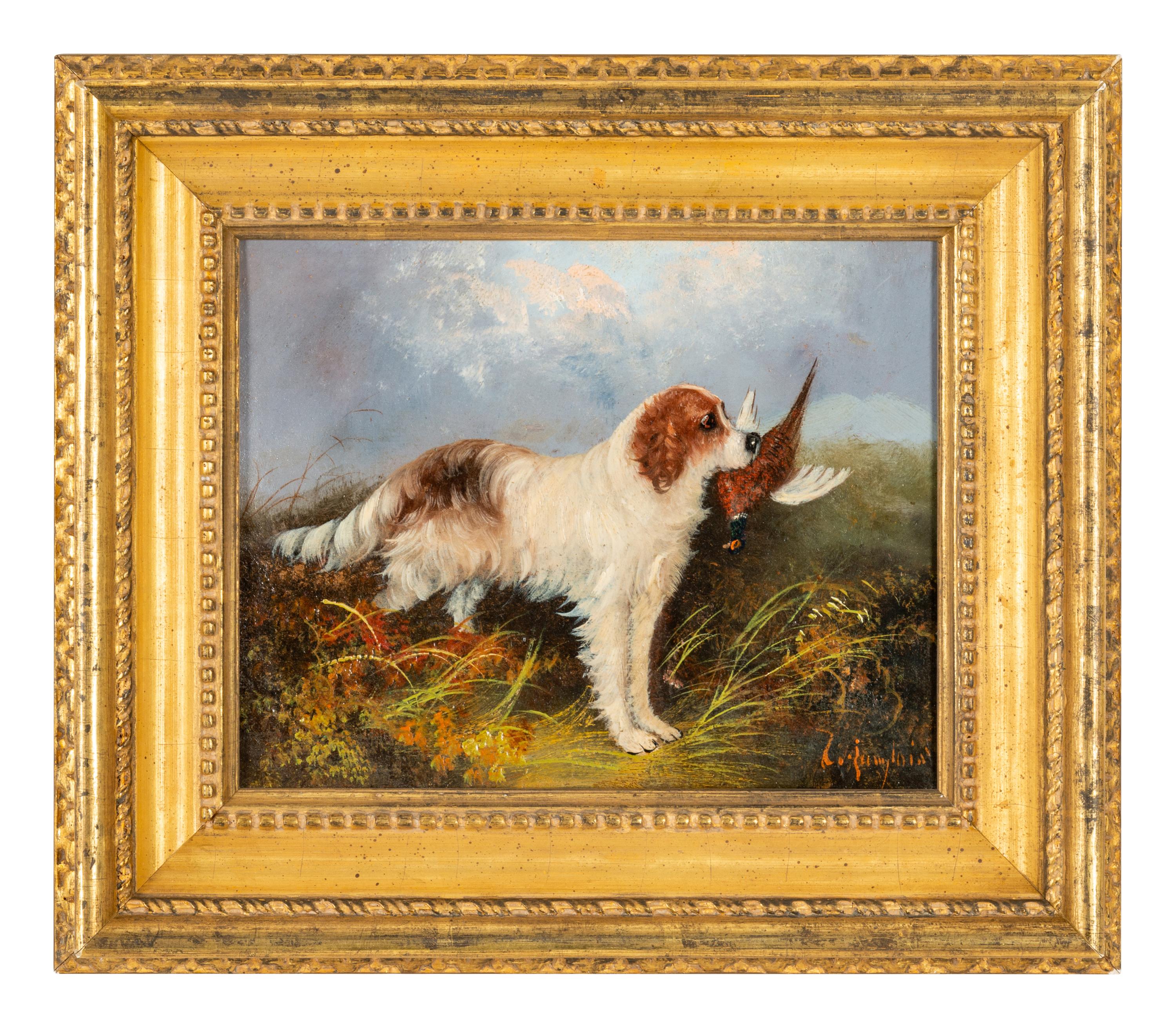 Four Paintings of Dogs