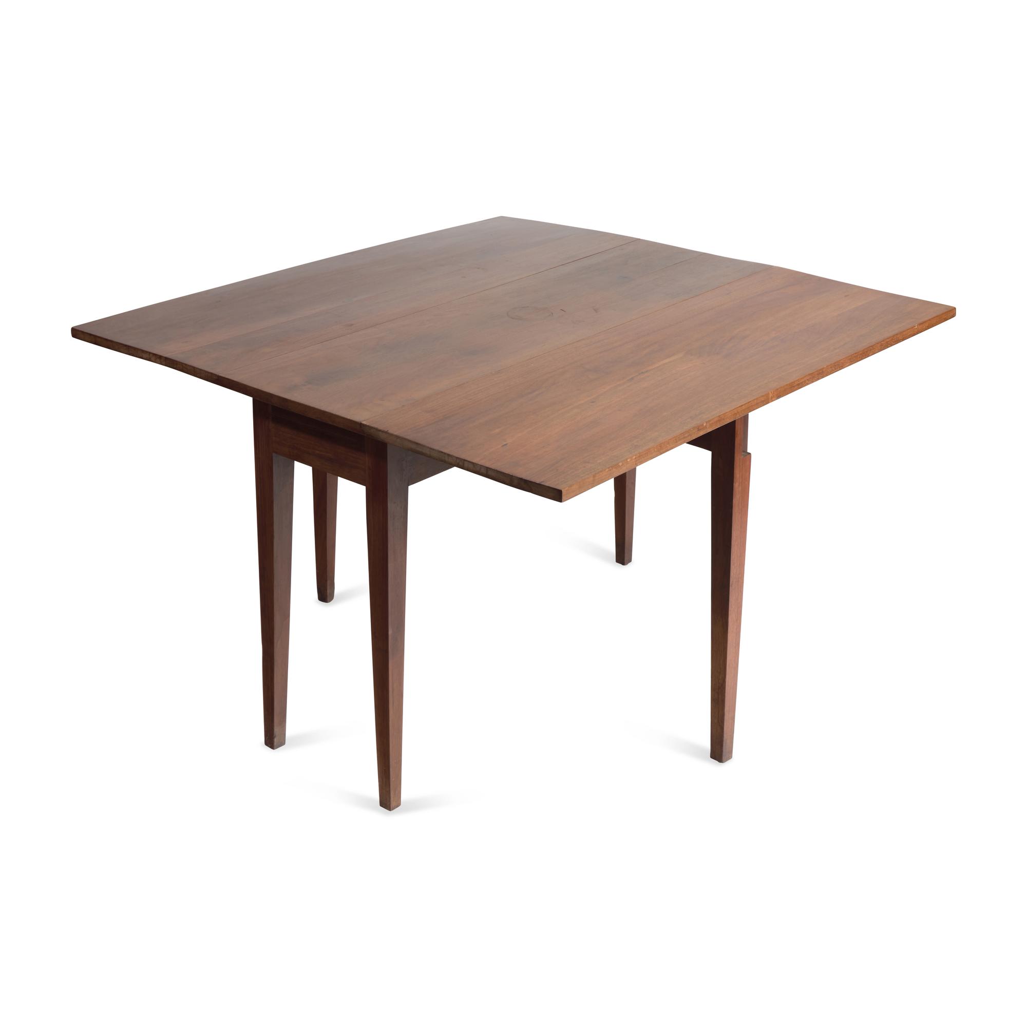 A Southern Federal Walnut Drop-Leaf Table