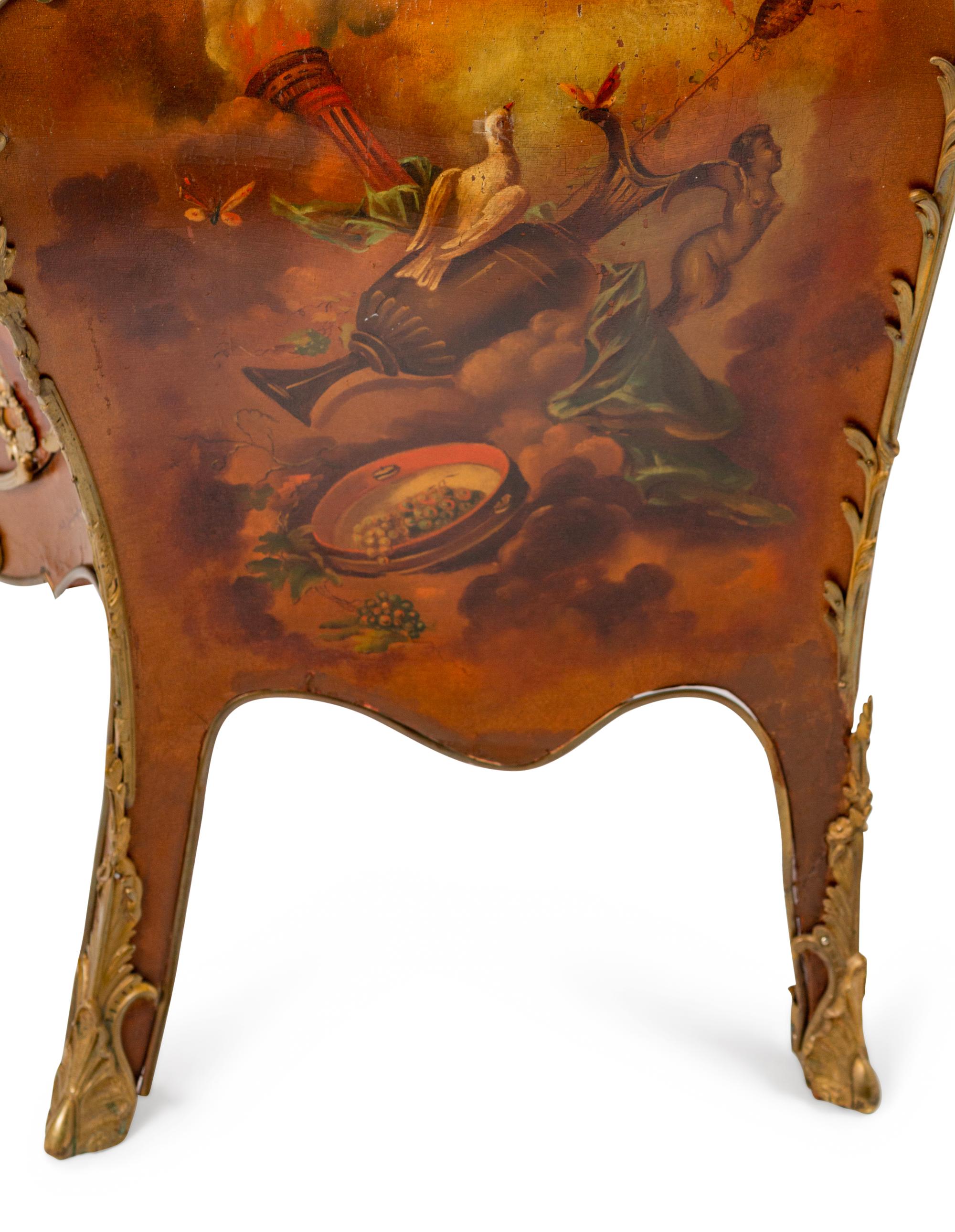 A Louis XV Style Gilt-Bronze-Mounted Vernis Martin Vitrine