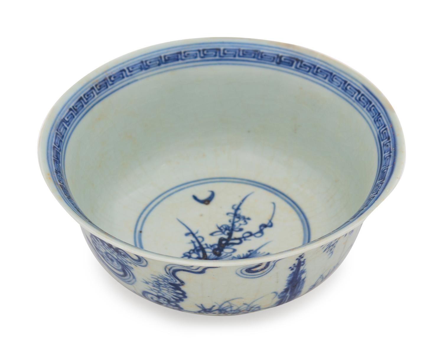 A Chinese Blue and White Porcelain Bowl for the Southeast Asian Market