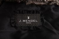 J. Mendel Black and White Chinchilla Stole, 2000s