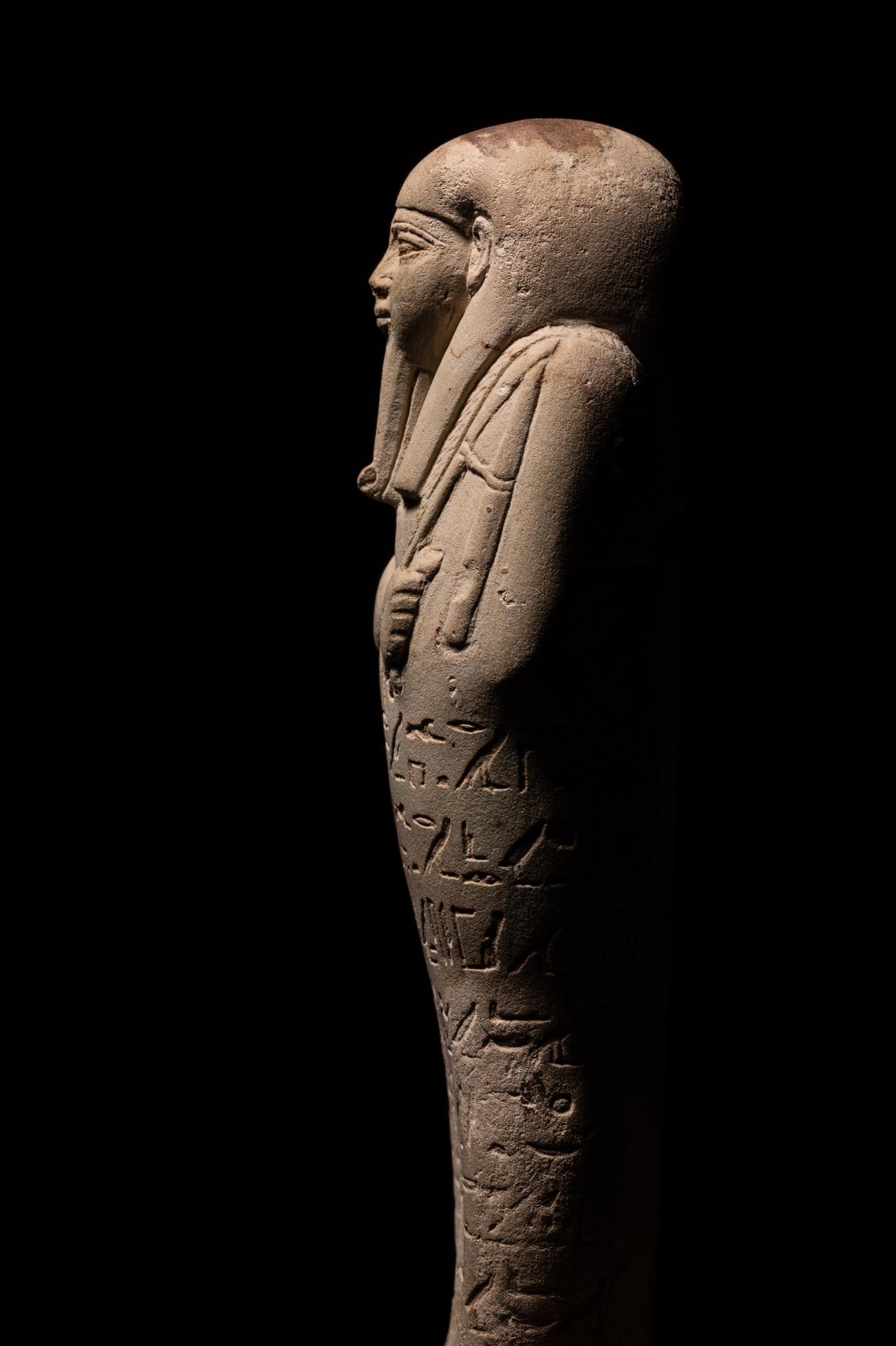 An Egyptian Faience Ushabti for Horiraa