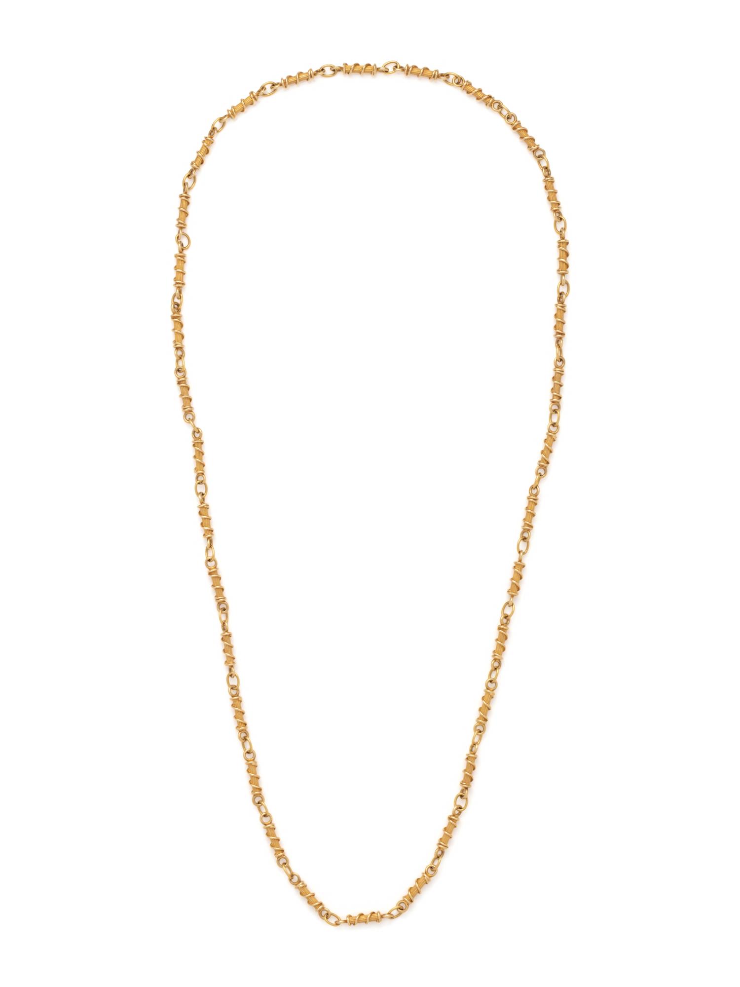 YELLOW GOLD NECKLACE