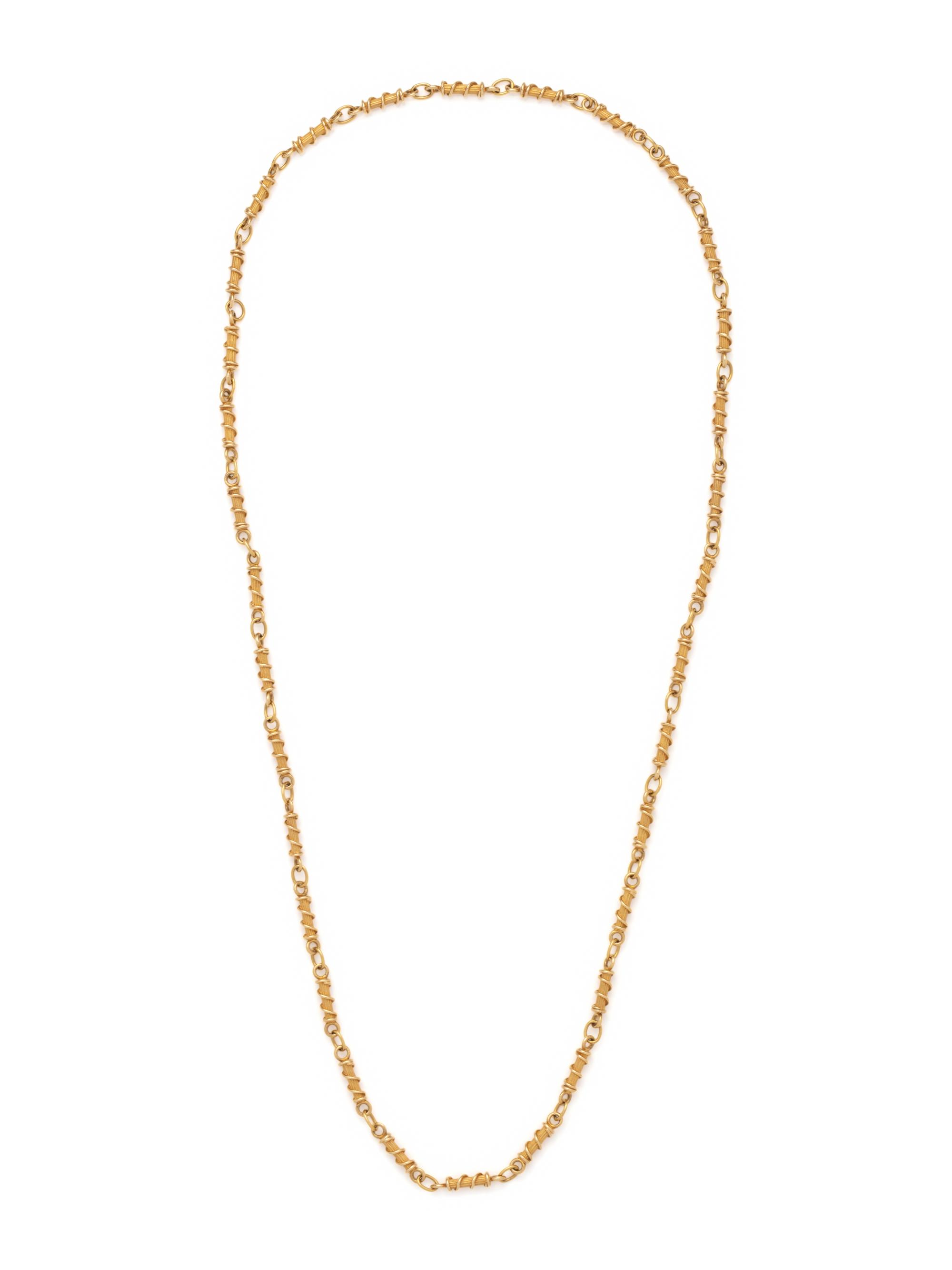 YELLOW GOLD NECKLACE