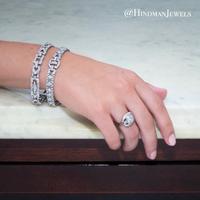 ART DECO, DIAMOND BRACELET