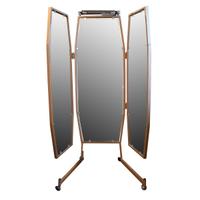 A Three-Panel Dressing Mirror 57" W x 27" D x 72" H — Italy, 20th Century