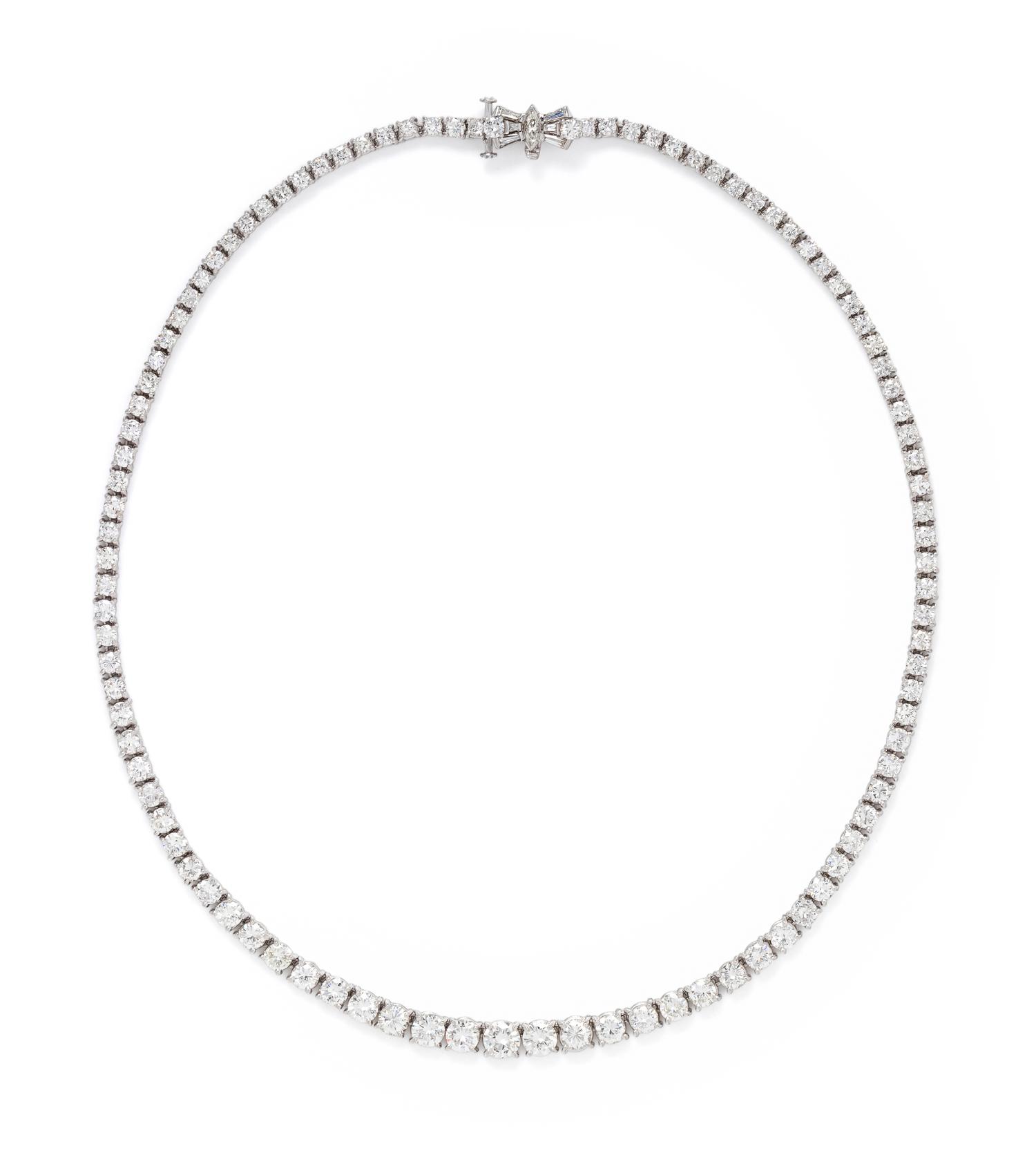 DIAMOND RIVIÈRE NECKLACE