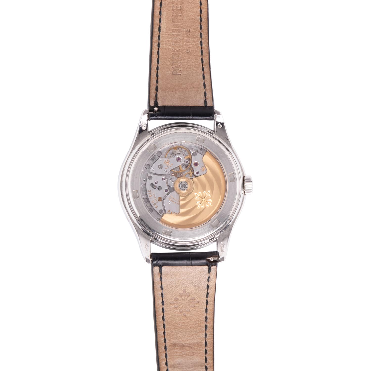 PATEK PHILIPPE, REF. 5146P PLATINUM ANNUAL CALENDAR MOONPHASE WRISTWATCH