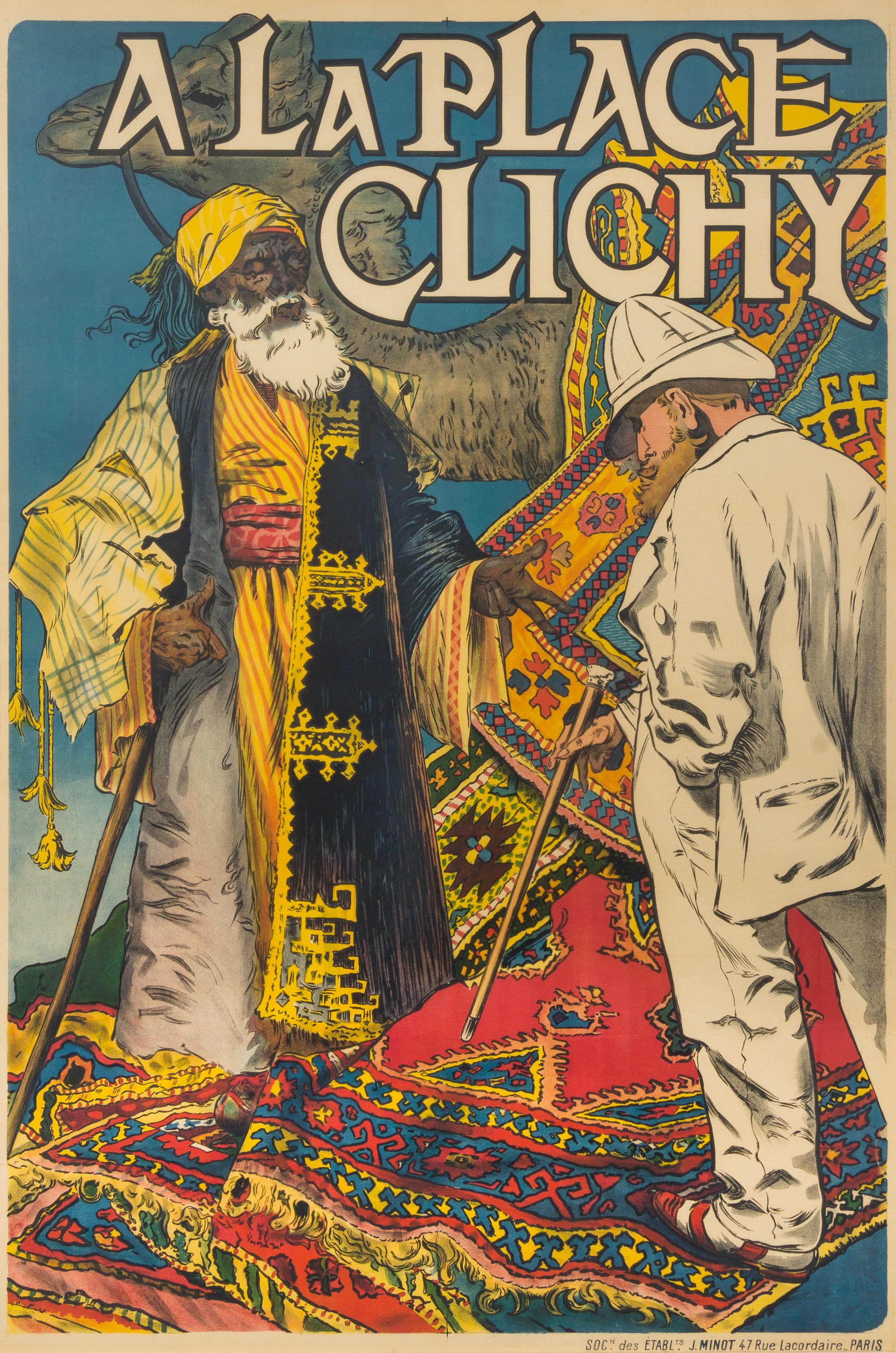 Eugene Grasset, (Swiss, 1841 - 1917), A La Place Clichy, c. 1891