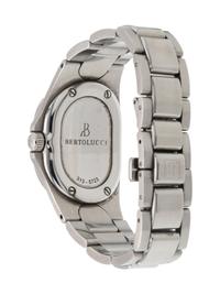 BERTOLUCCI, STAINLESS STEEL AND DIAMOND 'SERENA' WRISTWATCH