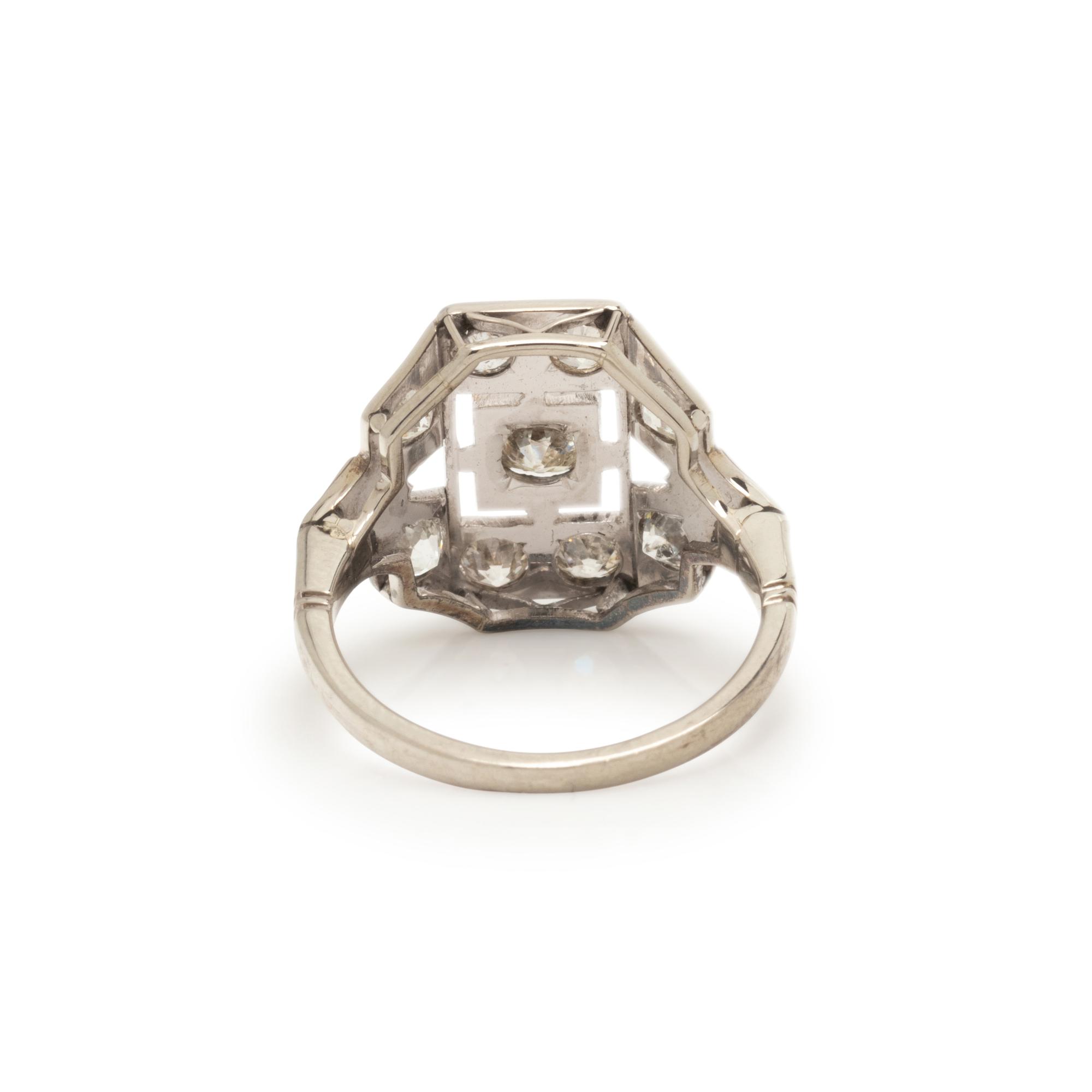 ANTIQUE, DIAMOND RING