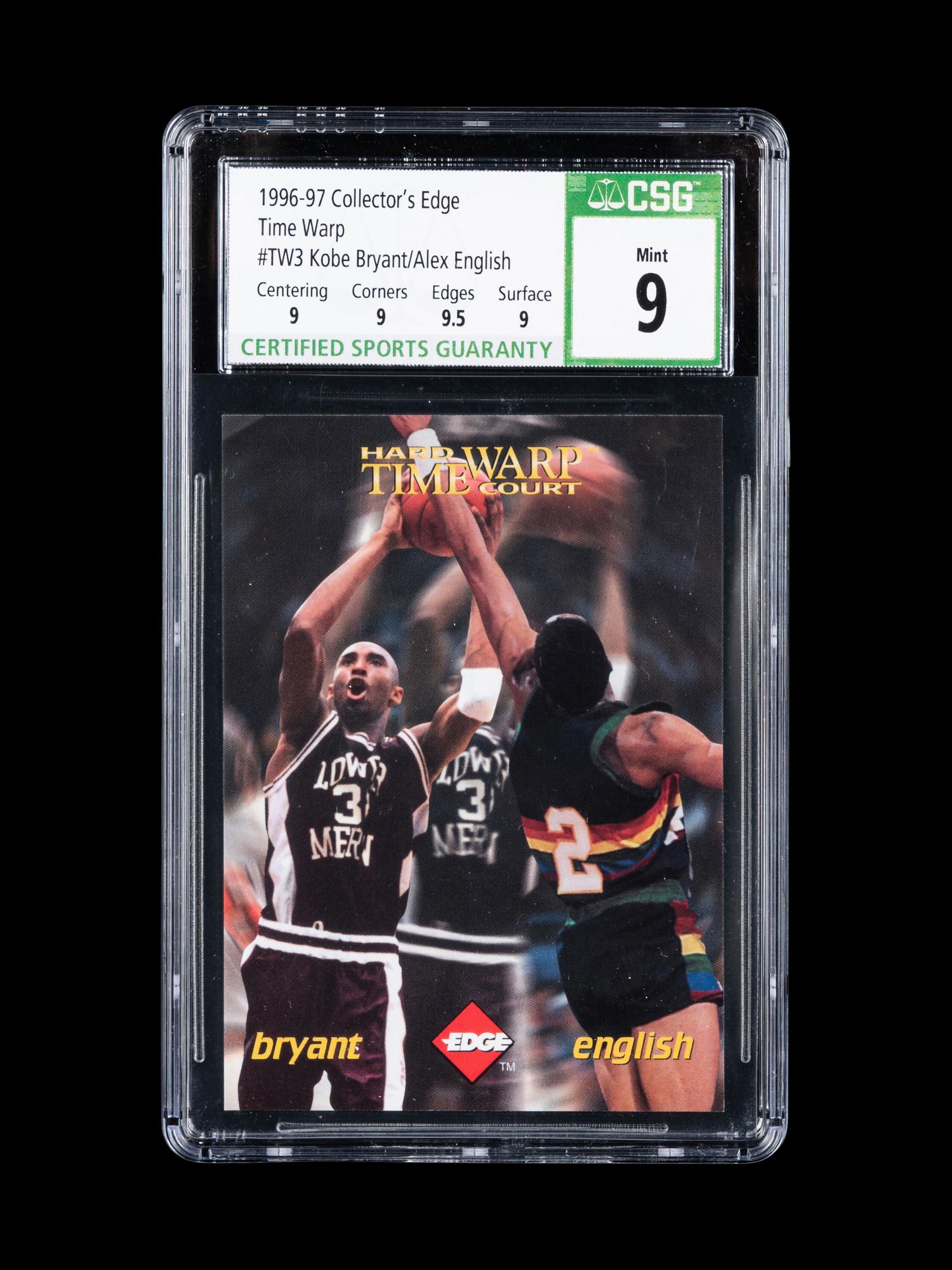 A Group of 1996-97 Collector's Edge Kobe Bryant Rookie Basketball Cards,